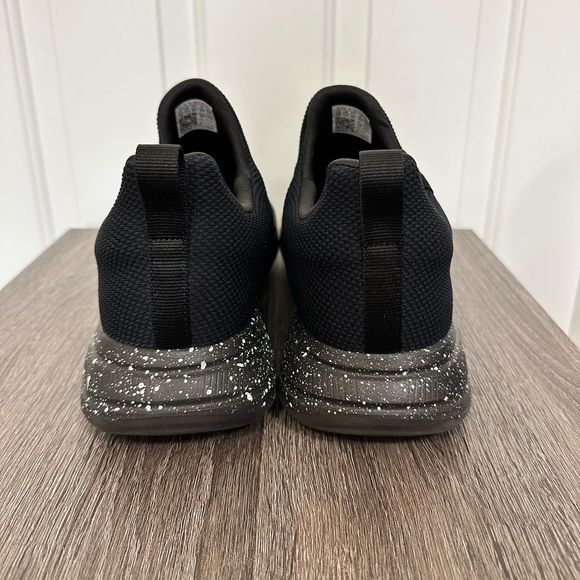 Adidas Lite Racer Adapt 6.0 Black White Mens Running Shoes Mens Size 12 - Picture 5 of 8